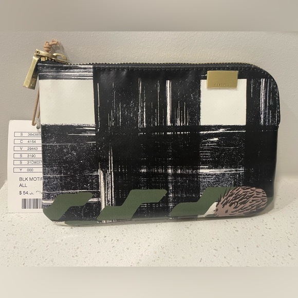 Anthropologie Handbags - Anthropologie Kestrel Hedgehog 🦔 Clutch/Pouch